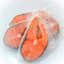 Frozen Salmon Steak Cut