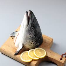 Frozen Salmon Fish Head