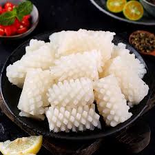 Frozen Squid Flower Cut